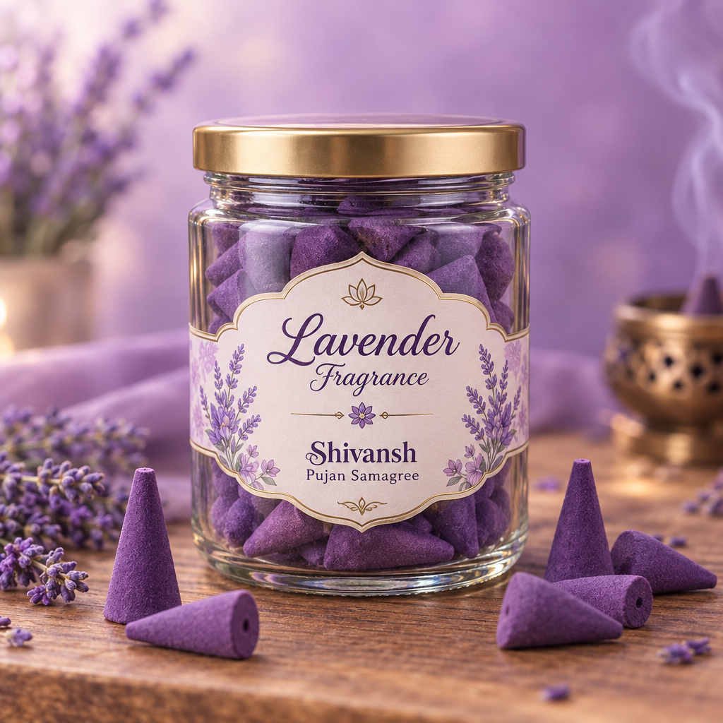 Backflow Dhoop Cones - 51 Pcs | Choose Sandalwood, Camphor, Jasmine or Lavender