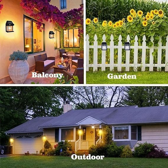 Solar LED Night Light Wireless Multicolor