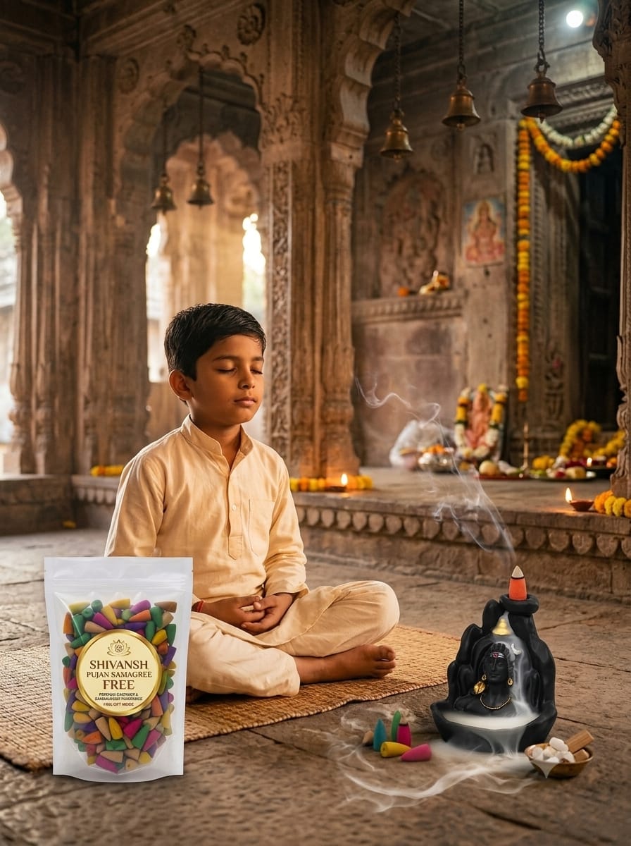 Multicolor, Multi-Fragrance Backflow Dhoop Cones Combo Pack | 51 Cones per Pack