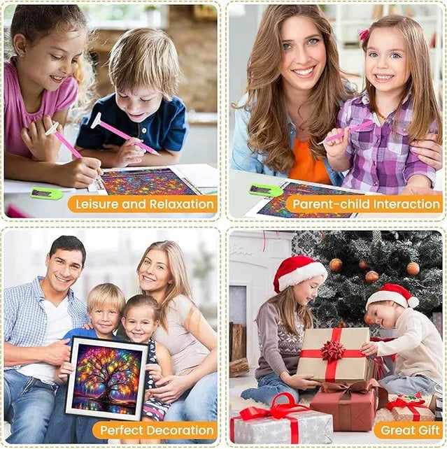 Diamond Art Painting Kits for Adults and Beginners, 5D Tree Diamond Art Kit