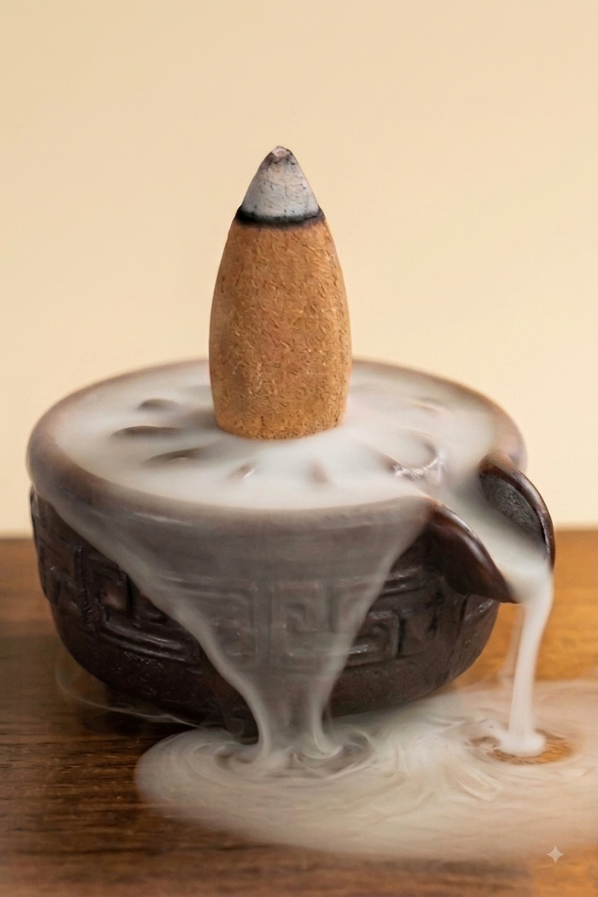 Backflow Dhoop Cones - 51 Pcs | Choose Sandalwood, Camphor, Jasmine or Lavender