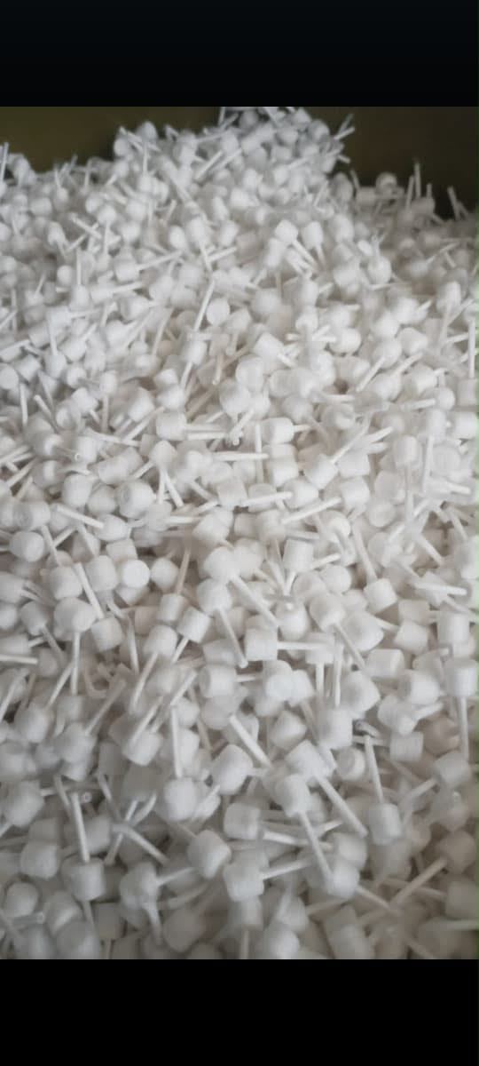 Cotton Wicks for Puja & Aarti | 5 Packets, Approx. 500 Battis